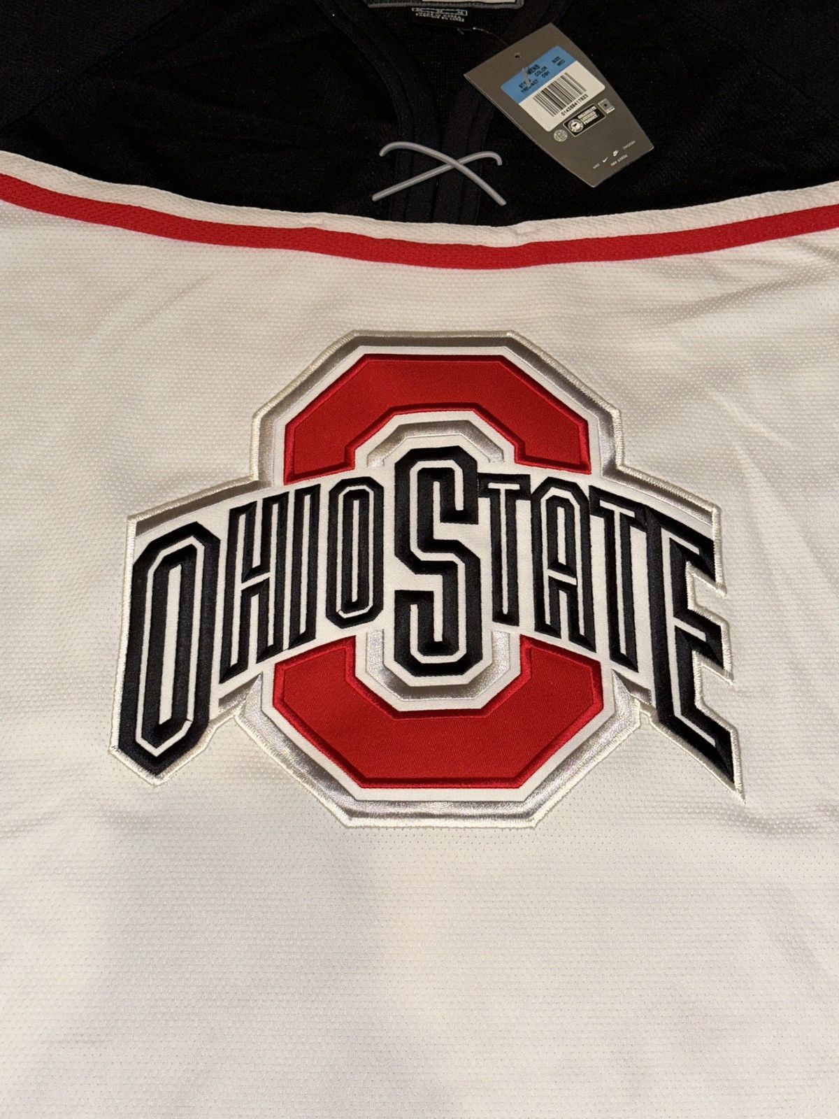 Nike Vtg NIKE Ohio State Hockey Jersey Buckeyes MEDIUM FITS LG Size US L / EU 52-54 / 3 - 2 Thumbnail