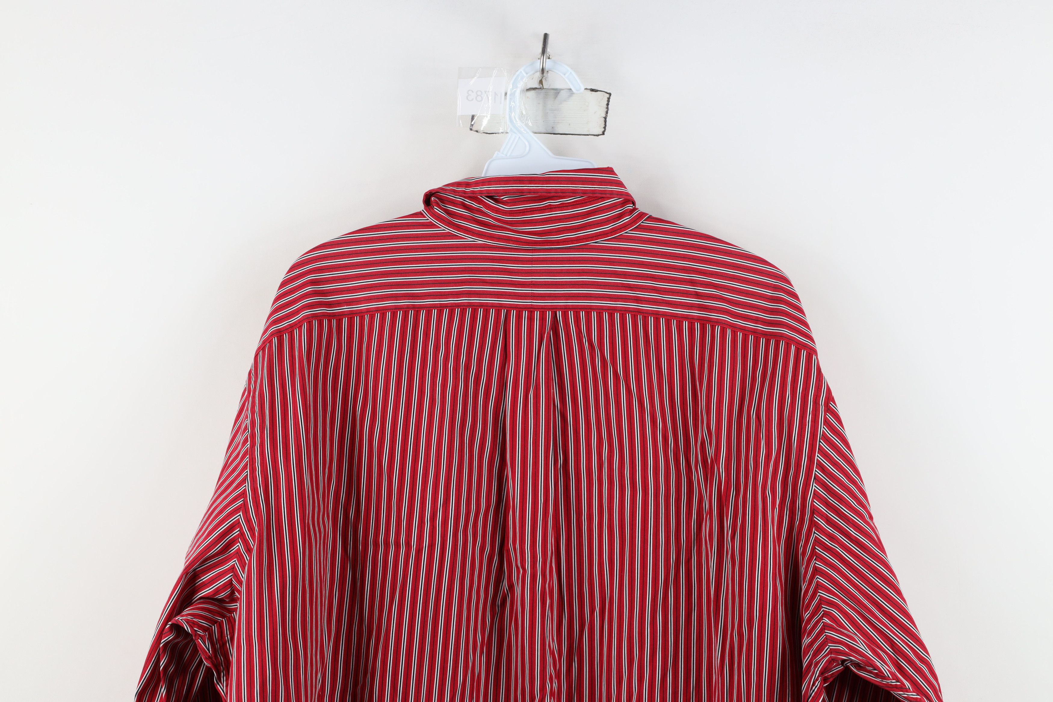 Ralph Lauren Vintage 90s Ralph Lauren Collared Button Down Shirt Red Size US XL / EU 56 / 4 - 10 Thumbnail