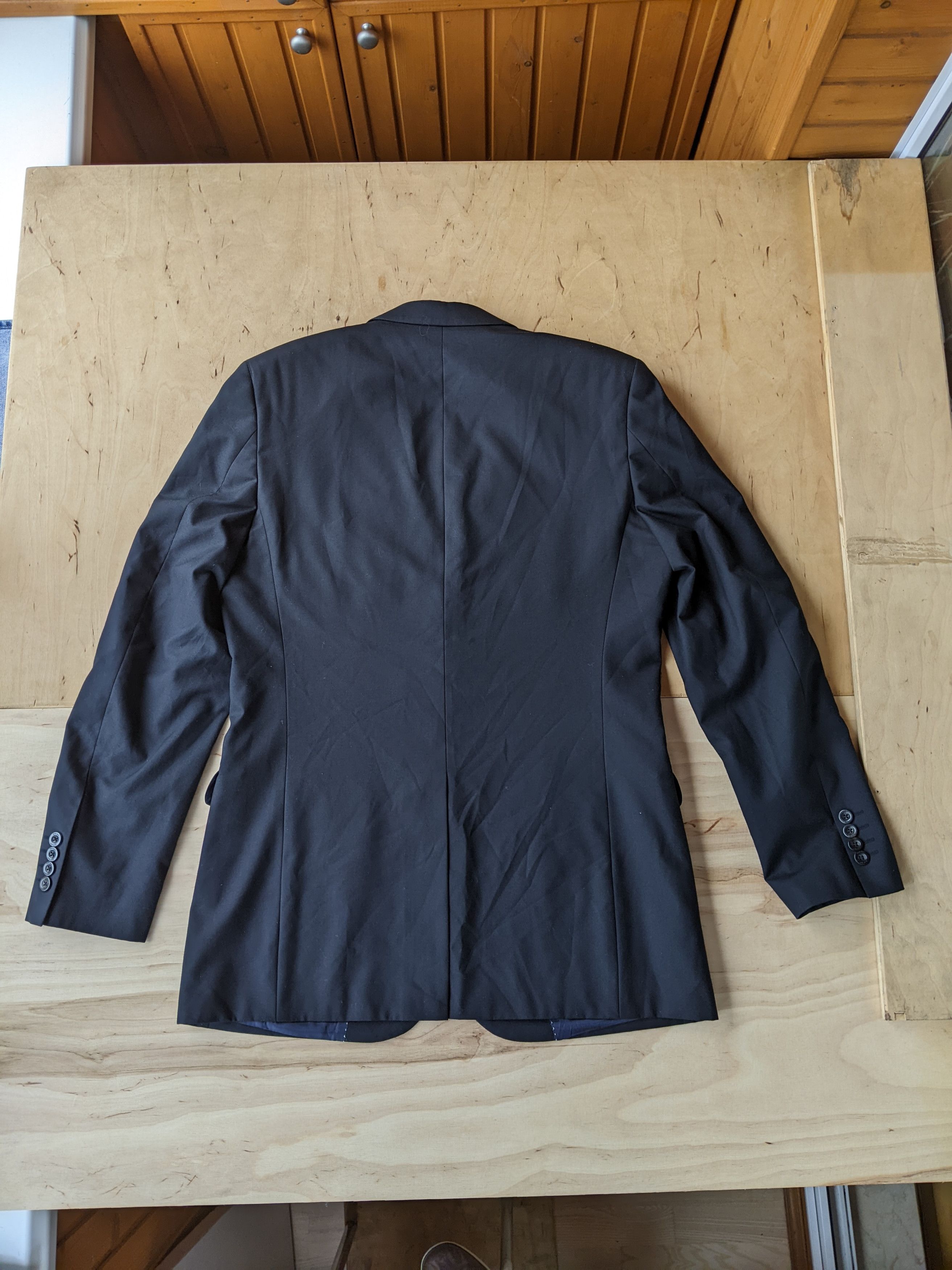 DKNY DKNY Blazer Jacket Leisurewear Suit Black YSL Balmain Size 46R - 3 Thumbnail
