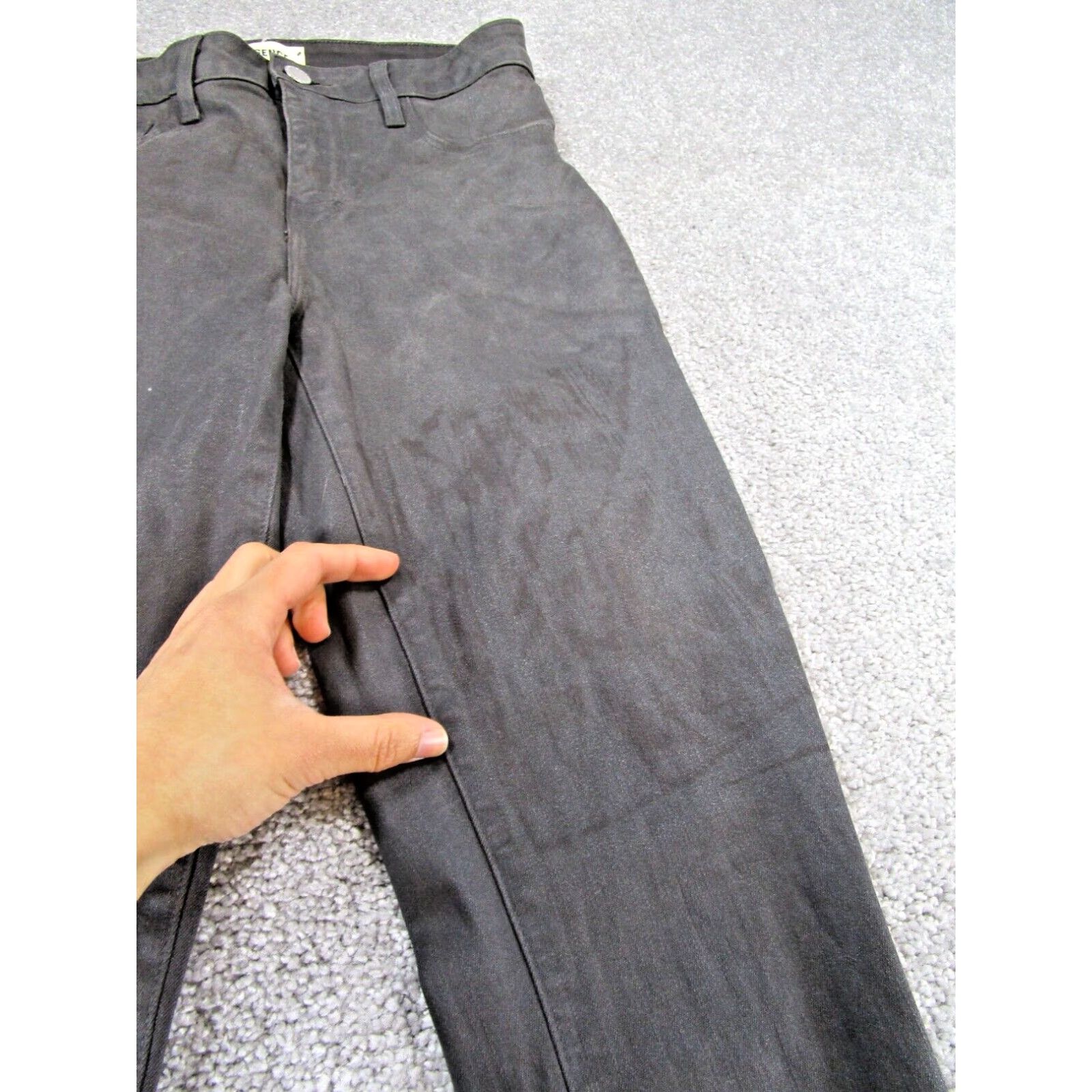 L'AGENCE L'Agence Womens 27 Gray Denim Skinny Jeans Size 27" / US 4 / IT 40 - 3 Thumbnail
