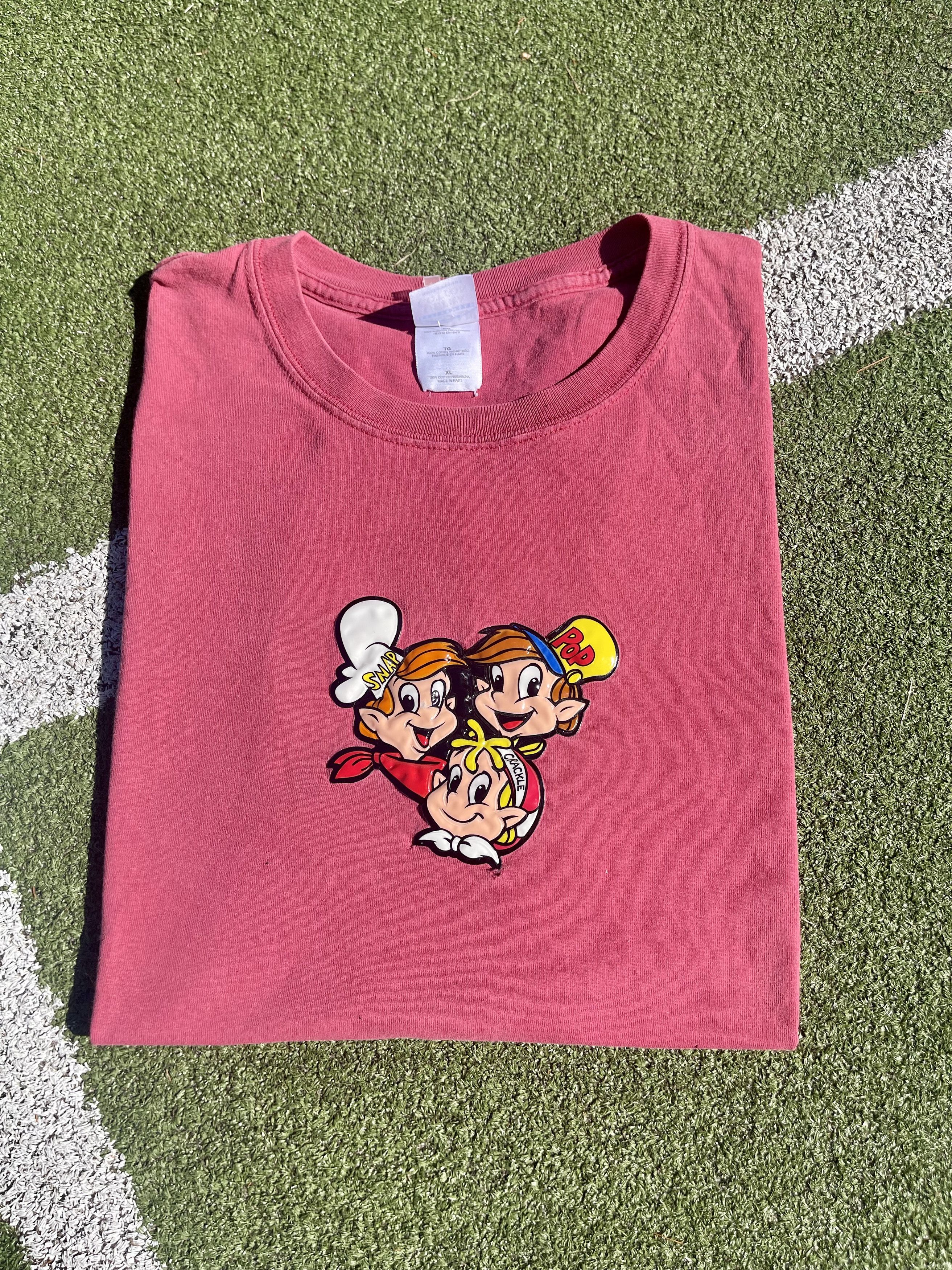 Vintage 1998 Rice Krispies Kellogg's Cereal Vintage 90's T-Shirt Size US XL / EU 56 / 4 - 1 Thumbnail
