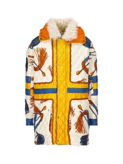 Gucci o1s1wg110125 SWP Caban Coat in Multicolor Size US S / EU 44-46 / 1 - 1 Thumbnail