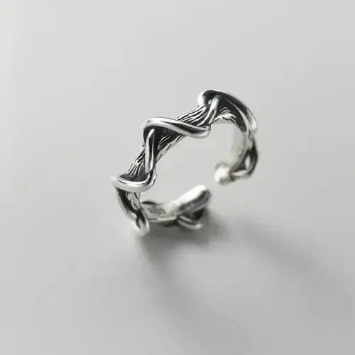 Other Simple Retro Wave Rings Size ONE SIZE - 3 Thumbnail