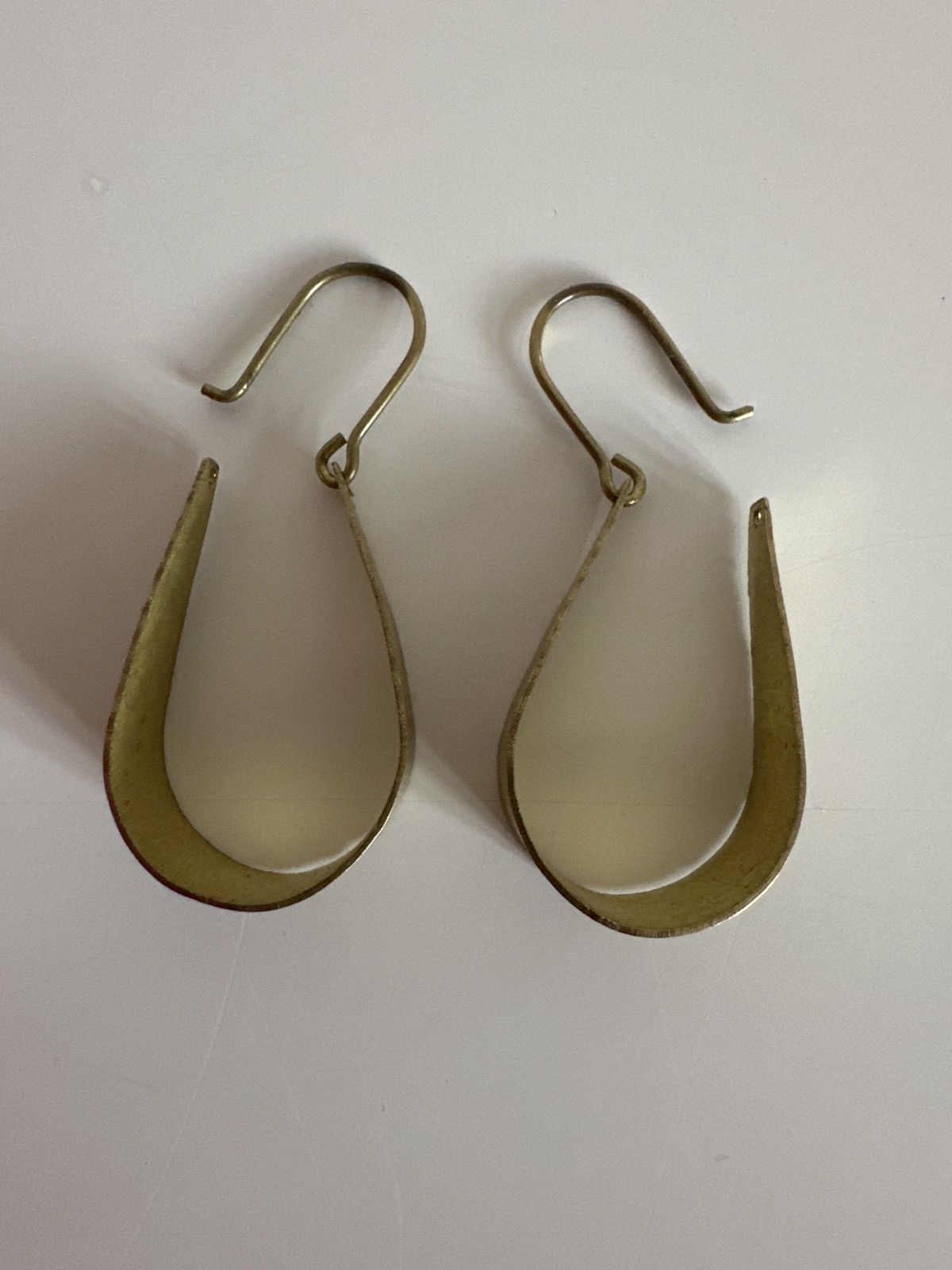 Vintage Golden earrings Size ONE SIZE - 3 Thumbnail