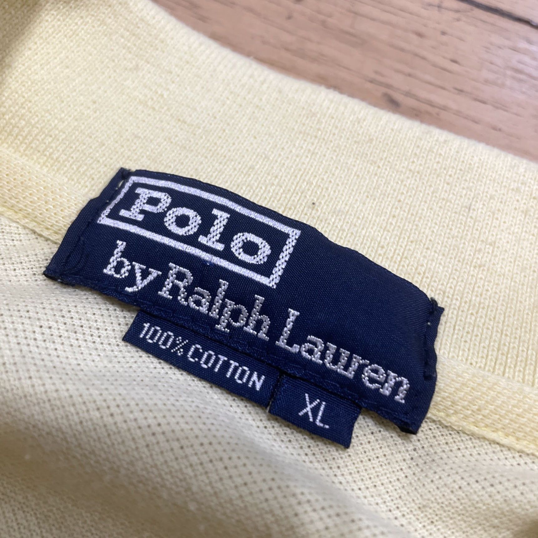 Polo Ralph Lauren VINTAGE Polo Ralph Lauren Golf Polo Shirt Men XL Bright Yellow Preppy 90s Size US XL / EU 56 / 4 - 3 Thumbnail