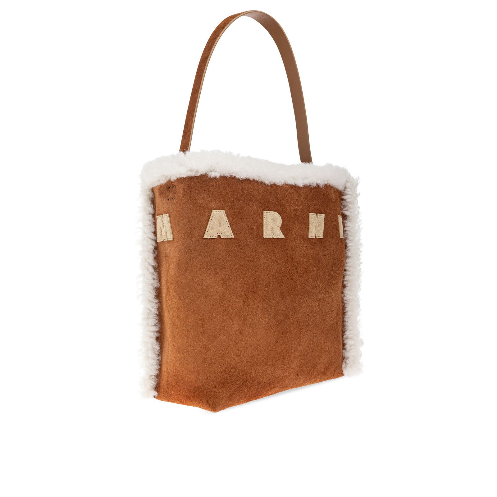 Marni MARNI Brown Shearling Shoulder Bag New & Authentic Size ONE SIZE - 3 Thumbnail
