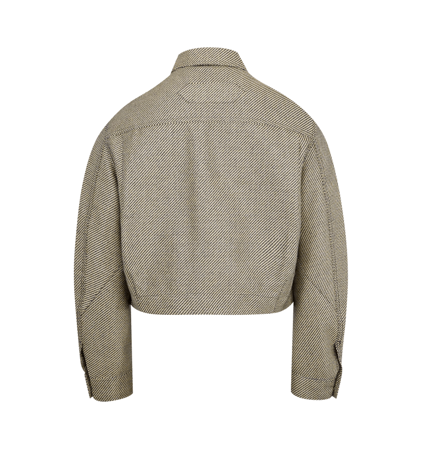 Jacquemus o1h1sh11225 Canevas De-Nimes Denim Jacket in Nevy Blue Size US L / EU 52-54 / 3 - 2 Thumbnail