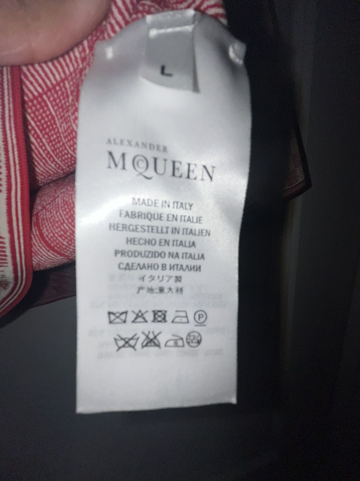 Alexander McQueen Alexander Mcqueen Crop Top Size L / US 10 / IT 46 - 3 Thumbnail