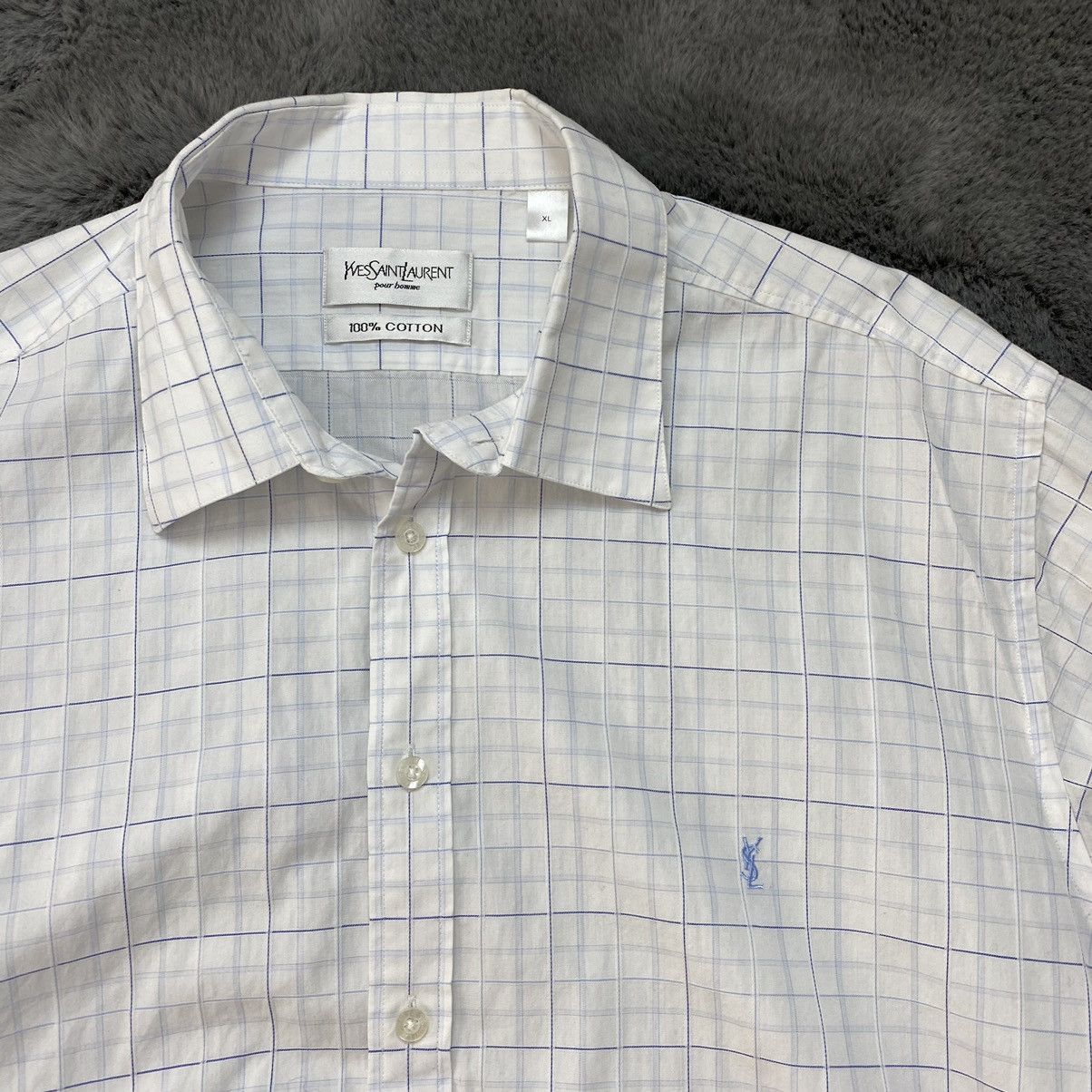 Vintage × Yves Saint Laurent Yves Saint Laurent Shirt Long Sleeve Xl Vintage Size US XL / EU 56 / 4 - 6 Thumbnail