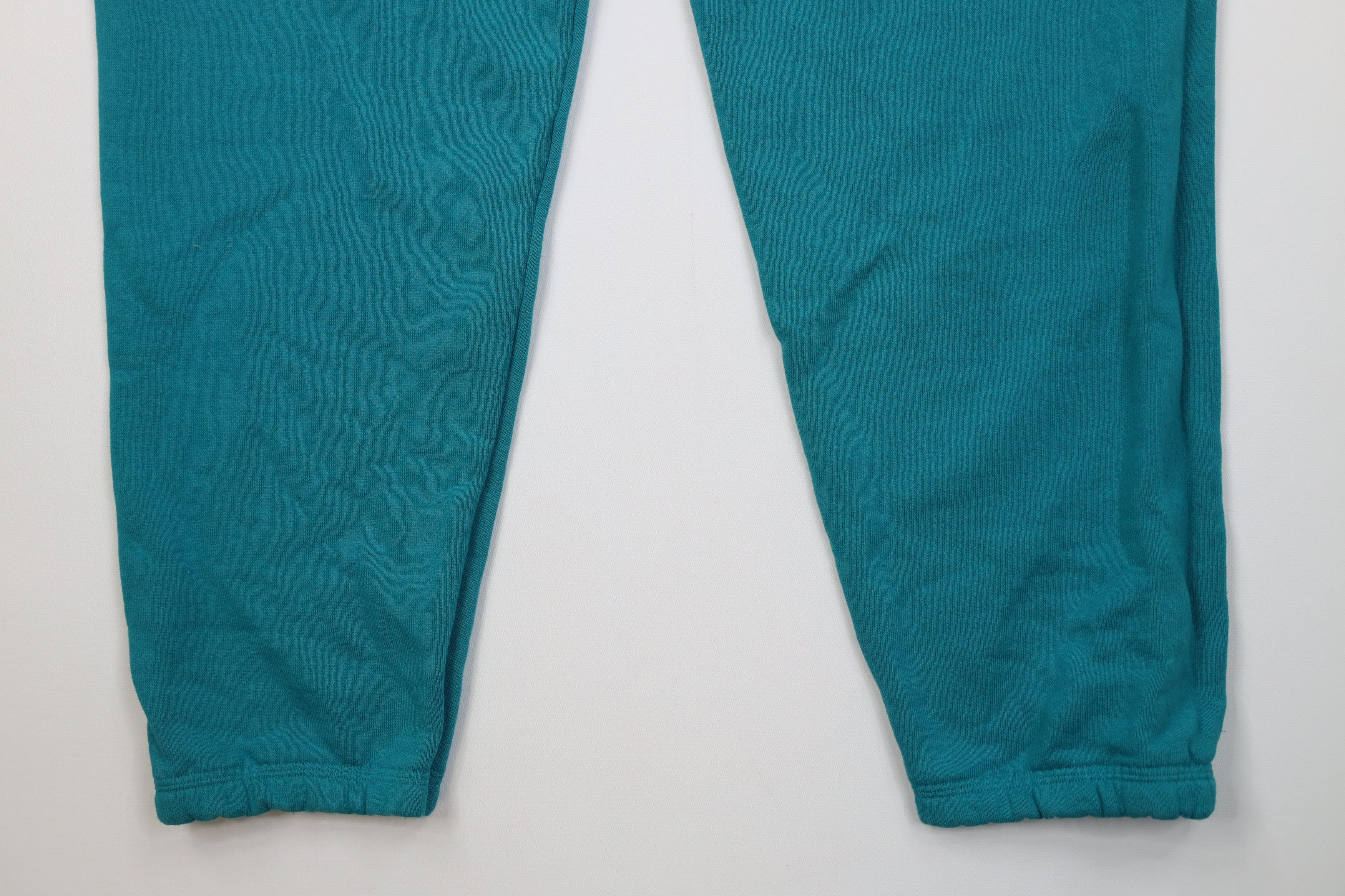 Vintage Vintage 90s Streetwear Sweatpants Joggers Pants Teal USA Size US 36 / EU 52 - 4 Thumbnail