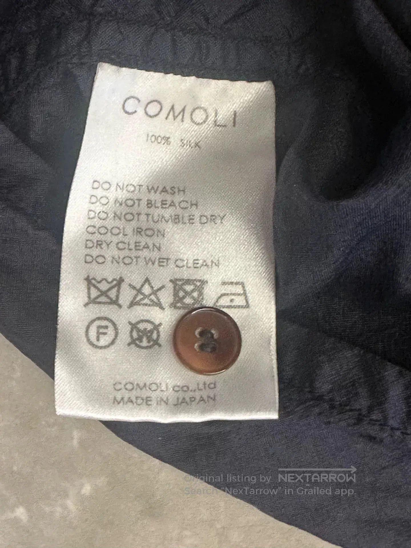 Comoli COMOLI 21ss Silk Short. Size US S / EU 44-46 / 1 - 5 Thumbnail