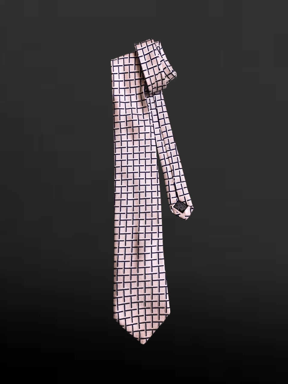Vintage Frangi Neck Tie Silk Geometric Designer Made in Italy Size ONE SIZE - 1 Thumbnail
