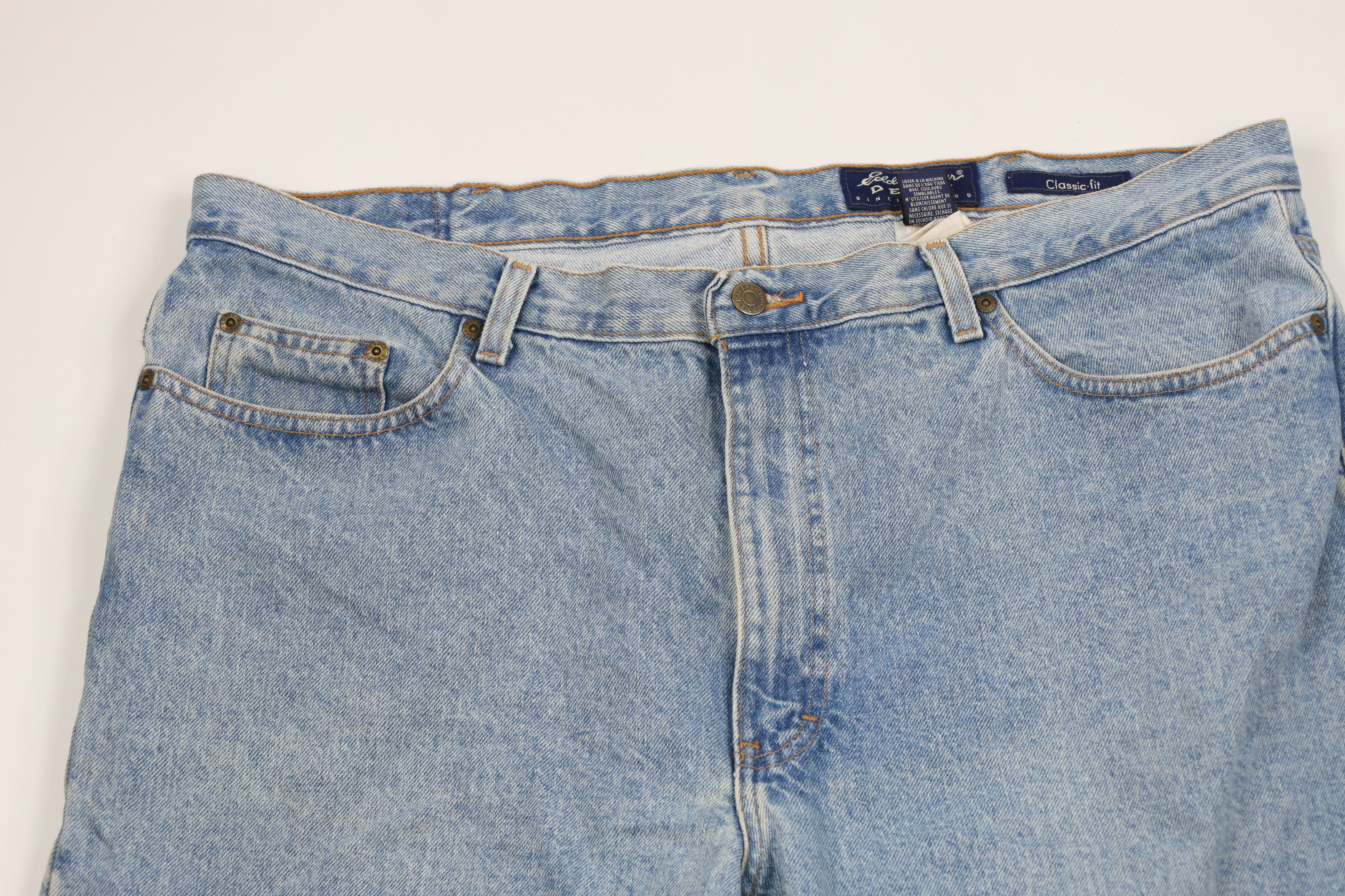 Eddie Bauer × Vintage Vintage 90s Eddie Bauer Classic Fit Denim Jeans Blue Size US 42 / EU 58 - 2 Thumbnail