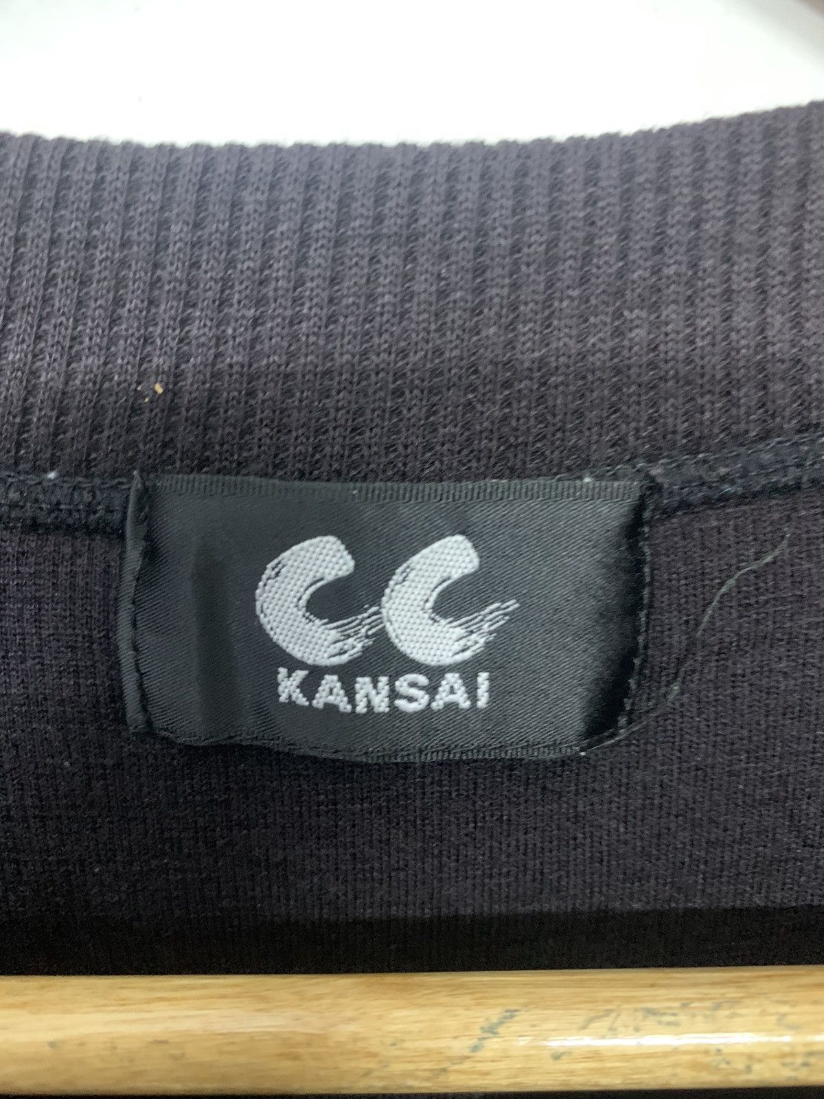 Kansai Yamamoto Rare Vintage 90's CC Kansai Yamamoto Big Logo Sweatshirt Size US M / EU 48-50 / 2 - 4 Thumbnail