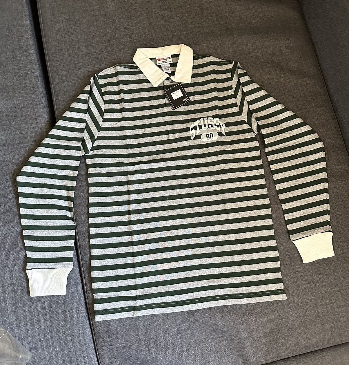 90s old stussy polo shirt | What'z up