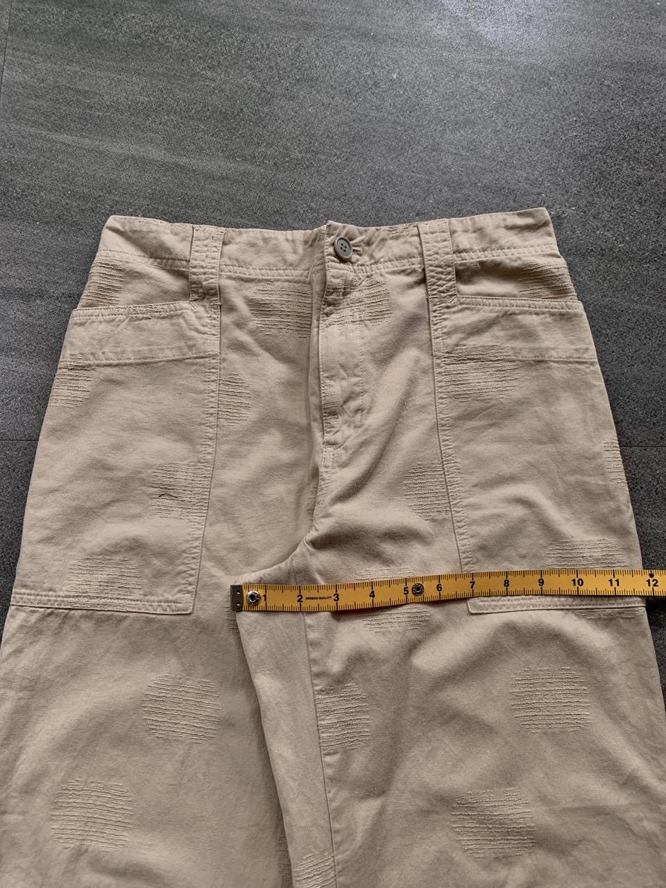 Issey Miyake FREE TAX! Plantation Scratches Effect Relaxed Pants Size US 31 - 12 Thumbnail