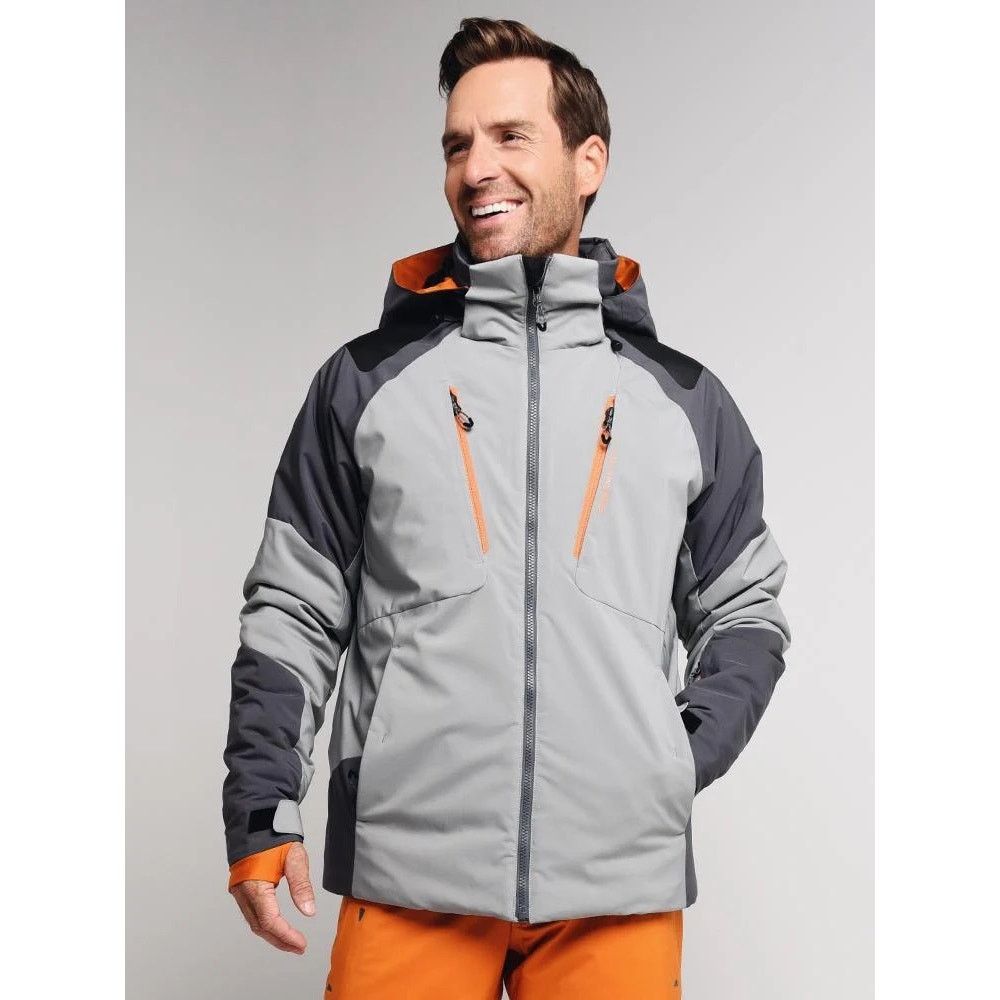 Obermeyer OBERMEYER Men's Foundation Grey NO HOOD ski winter Jacket S Size US S / EU 44-46 / 1 - 1 Thumbnail
