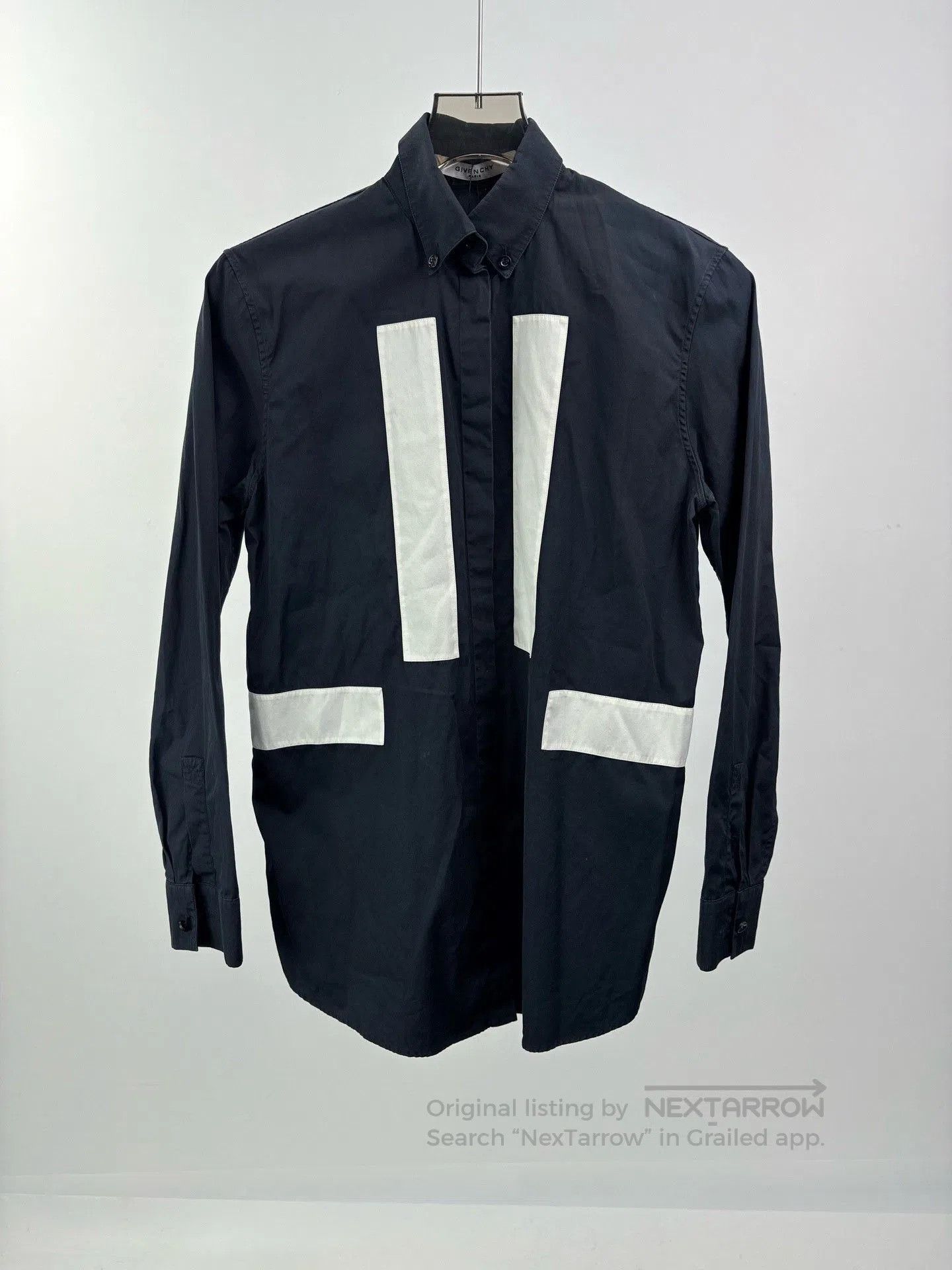 Givenchy Givenchy Black White Long Sleeve Shirt. Size XS / US 0-2 / IT 36-38 - 1 Thumbnail