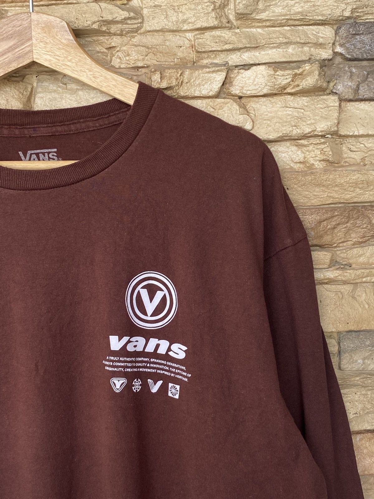 Vans Vans Long Sleeve Tees Size US L / EU 52-54 / 3 - 4 Thumbnail