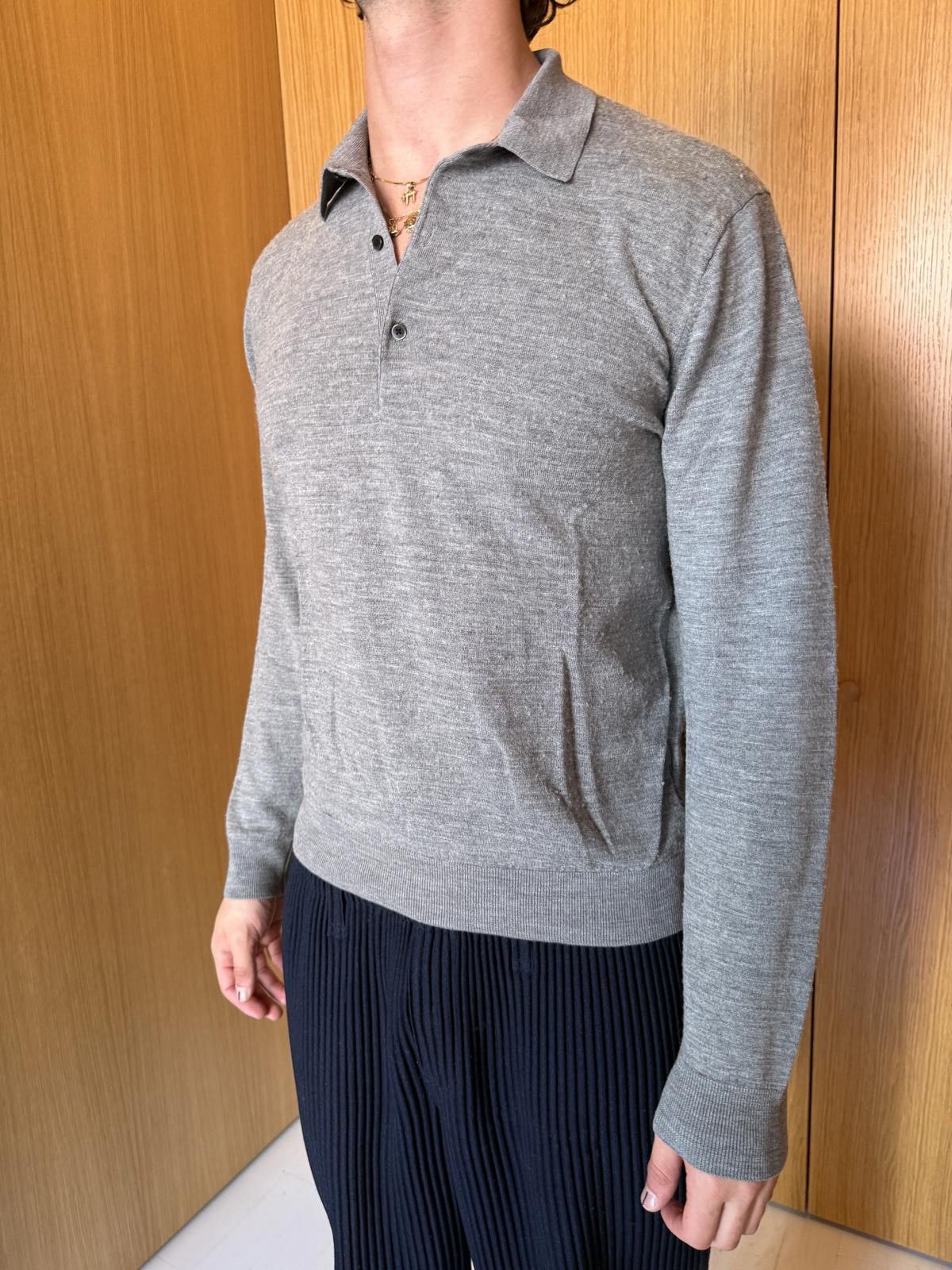 Uniqlo Uniqlo Knitted Shirt Size US M / EU 48-50 / 2 - 3 Thumbnail