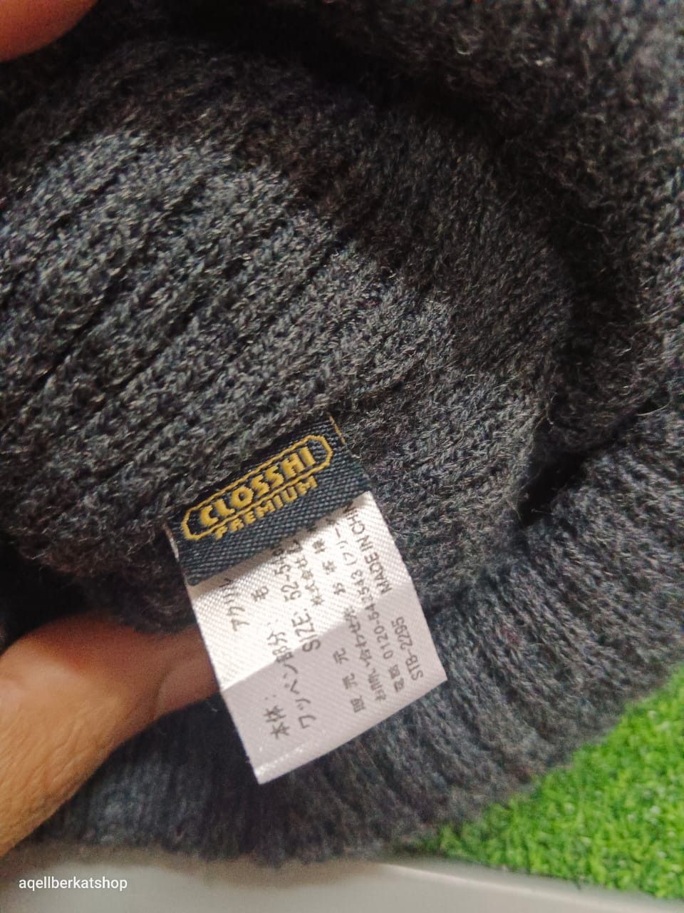 Harris Tweed CLOSSHI JAPAN X HARRIS TWEED Beanie Size ONE SIZE - 6 Thumbnail