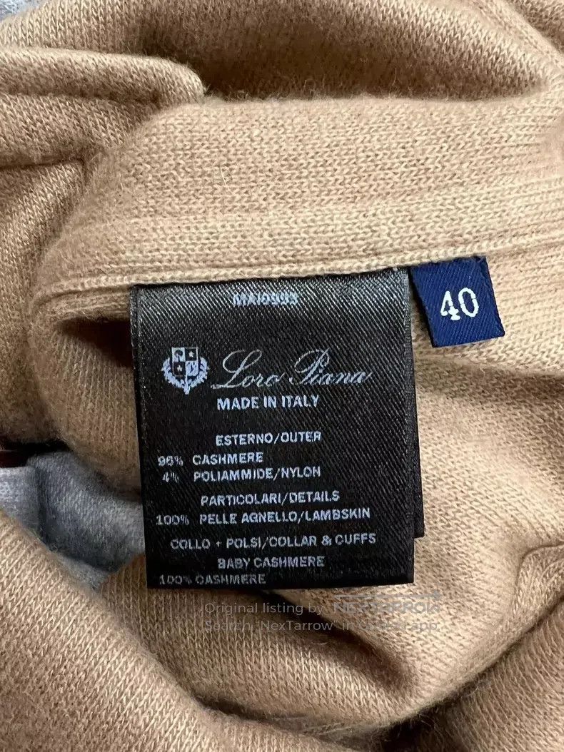 Loro Piana LORO PIANA Classic Cashmere Hooded Jacket Size XS / US 0-2 / IT 36-38 - 6 Thumbnail