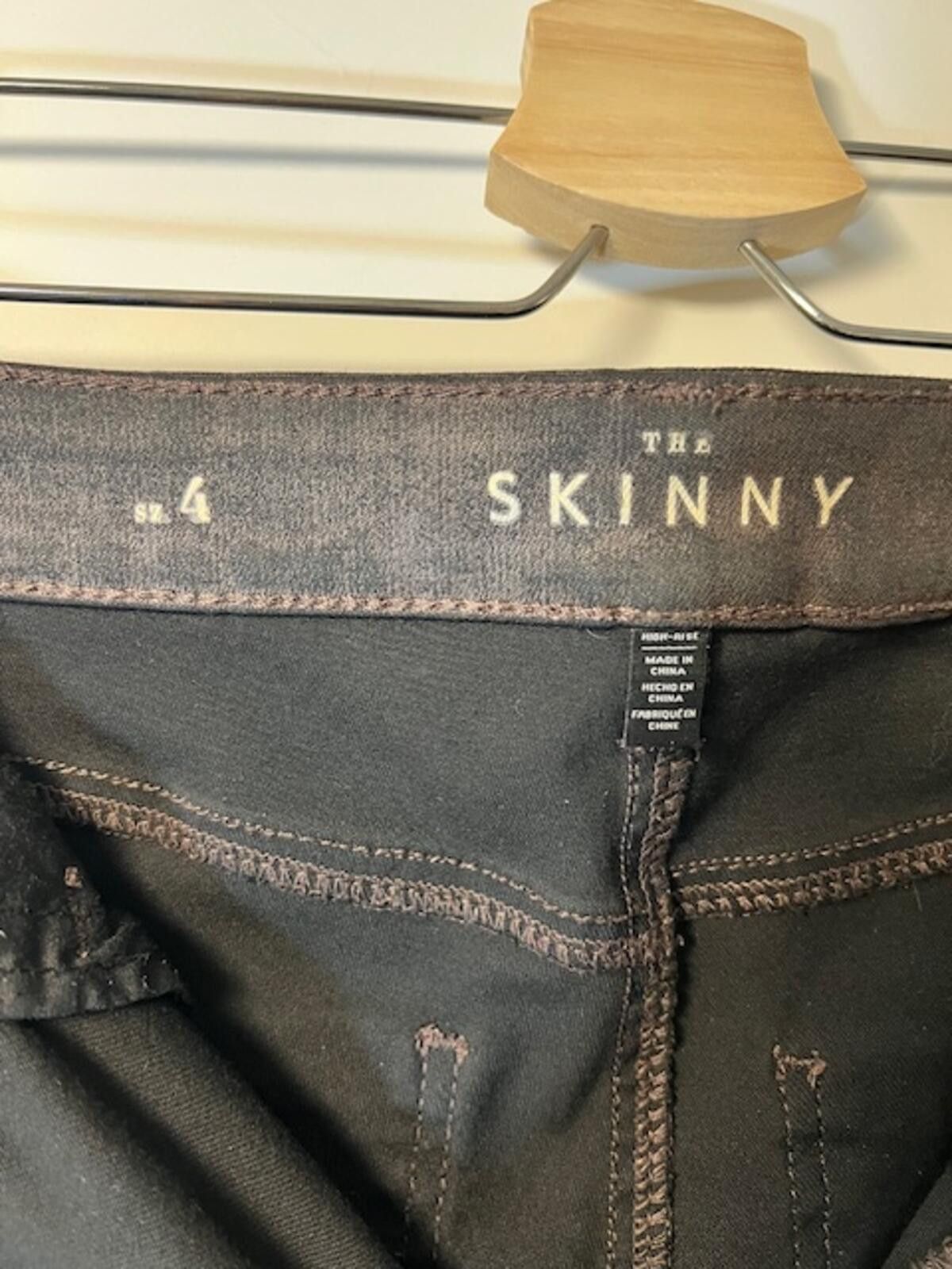 Other WHITE HOUSE BLACK MARKET High-Waisted Skinny Jeans Size 27" / US 4 / IT 40 - 5 Thumbnail
