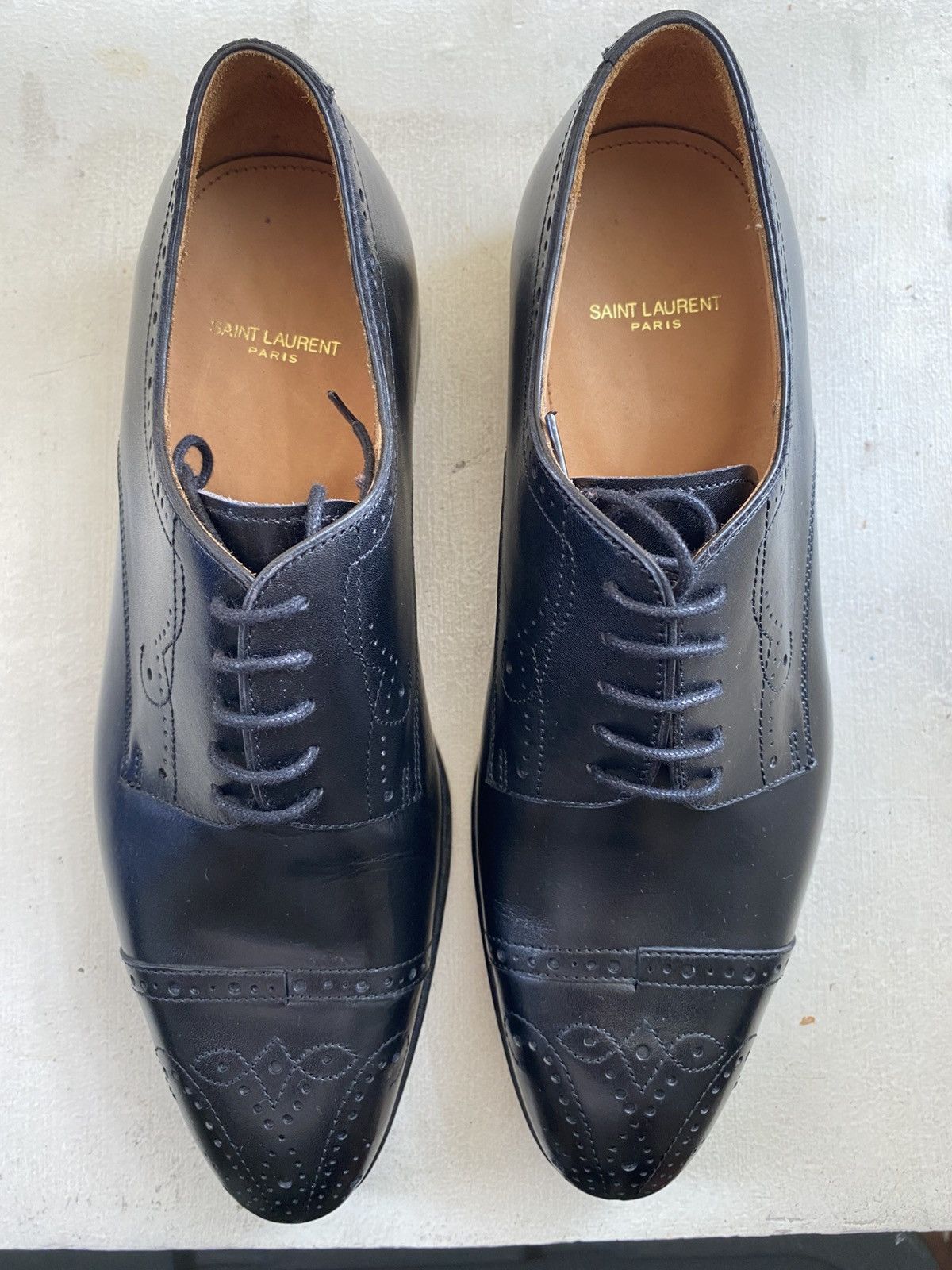 Yves Saint Laurent YSL Brogues Size US 7 / EU 40 - 2 Thumbnail