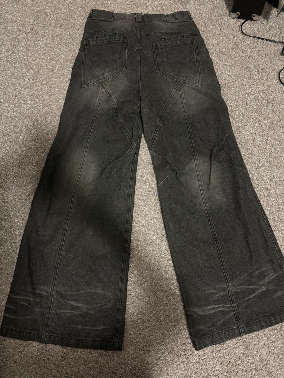 No Faith Studios No faith studios sun faded denim Size US 32 / EU 48 - 2 Thumbnail