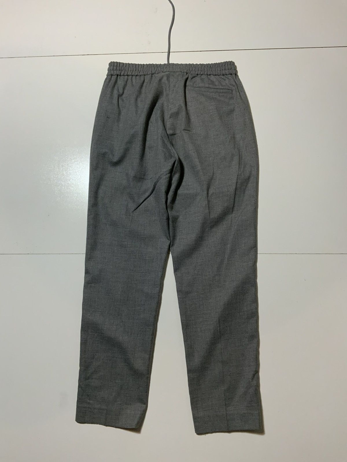 Designer Maison Noir Son Of The Seventh Pleated Gray Trouser Pants Size US 32 / EU 48 - 3 Thumbnail