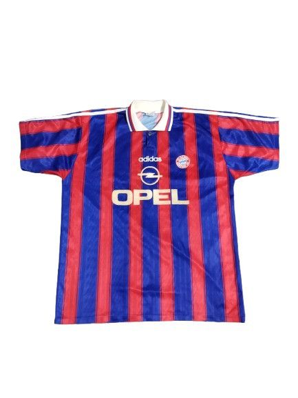 Adidas 1995/97 Bayern Munich Commemorative Signed Jersey Size US XL / EU 56 / 4 - 1 Thumbnail