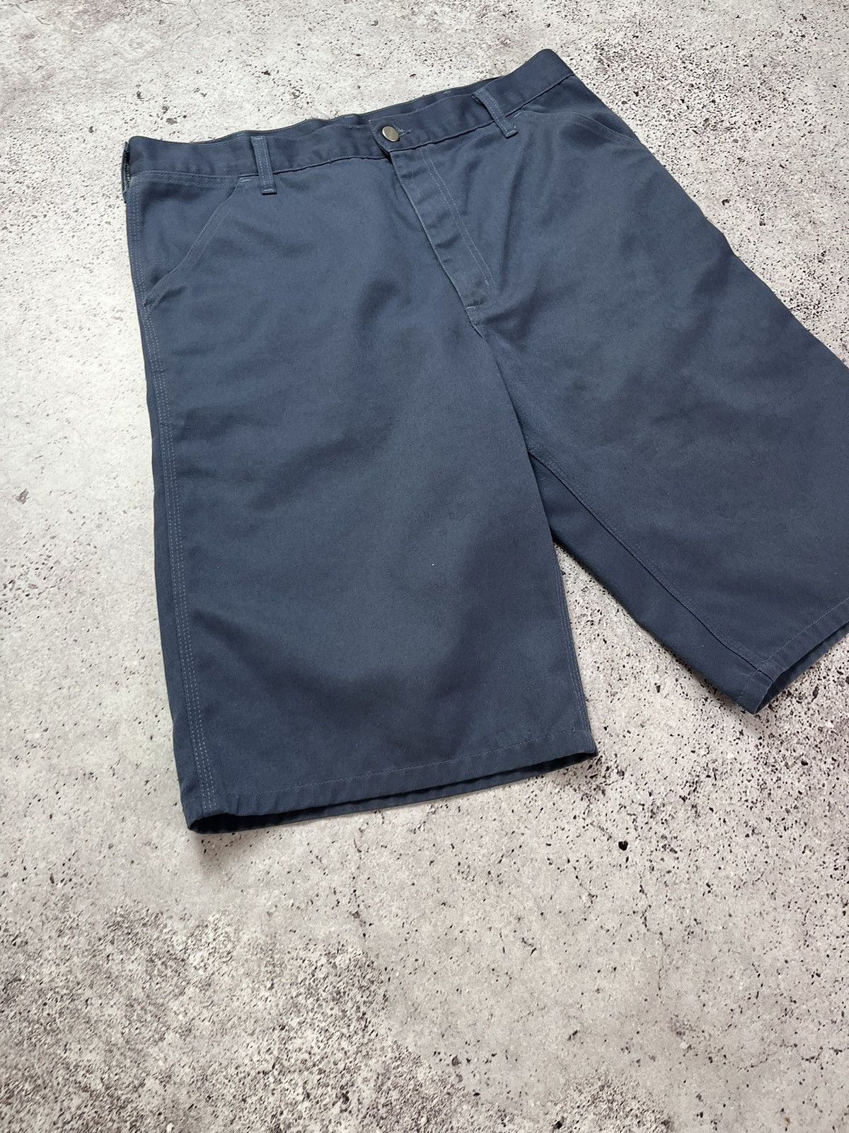Carhartt × Vintage 👷‍♂️Vintage Carhartt Simple Bermuda Shorts 2000’s Size US 36 / EU 52 - 8 Thumbnail