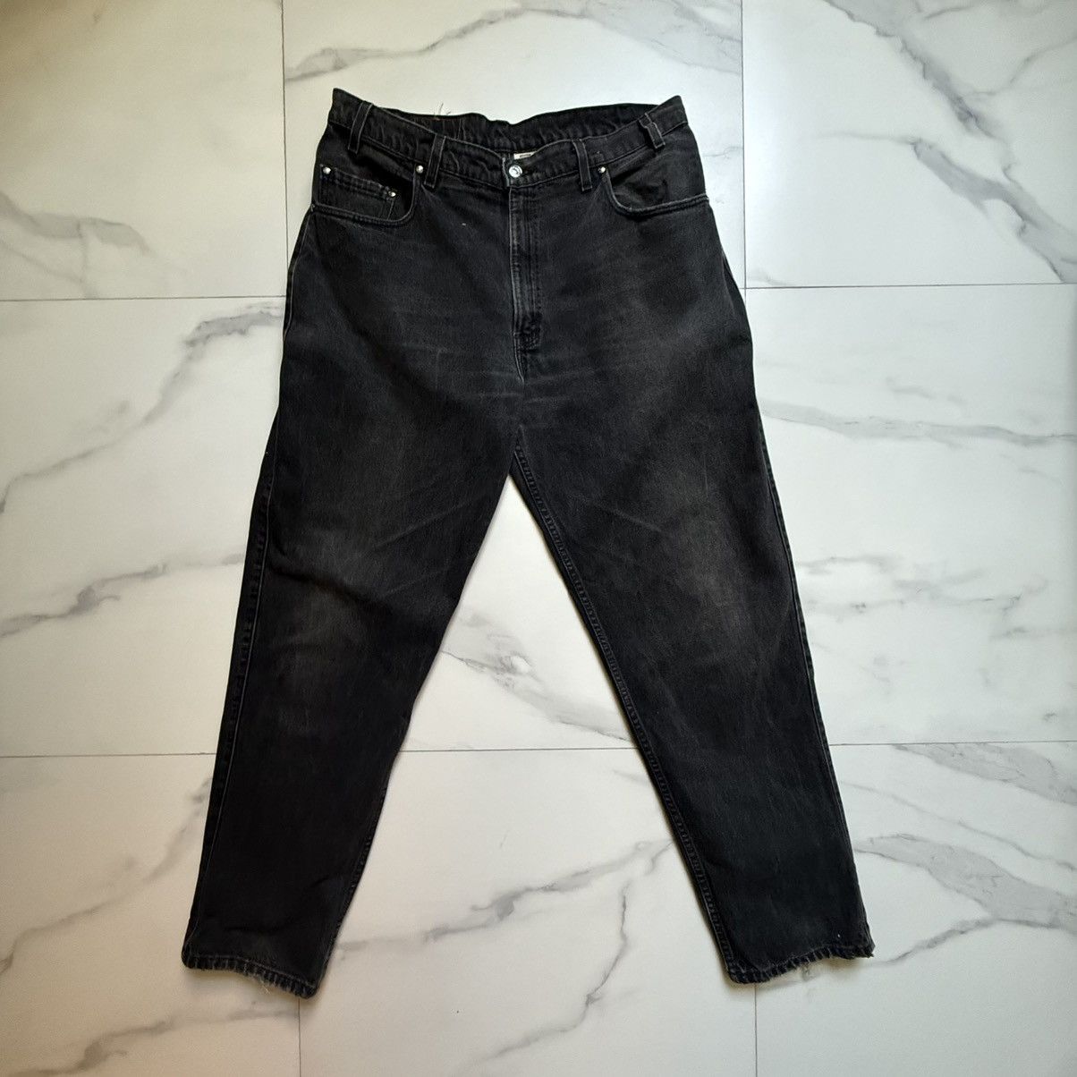 Levi's Vintage Clothing Vintage Levi’s 545 Bronze Tab Black Jeans Size US 38 / EU 54 - 2 Thumbnail
