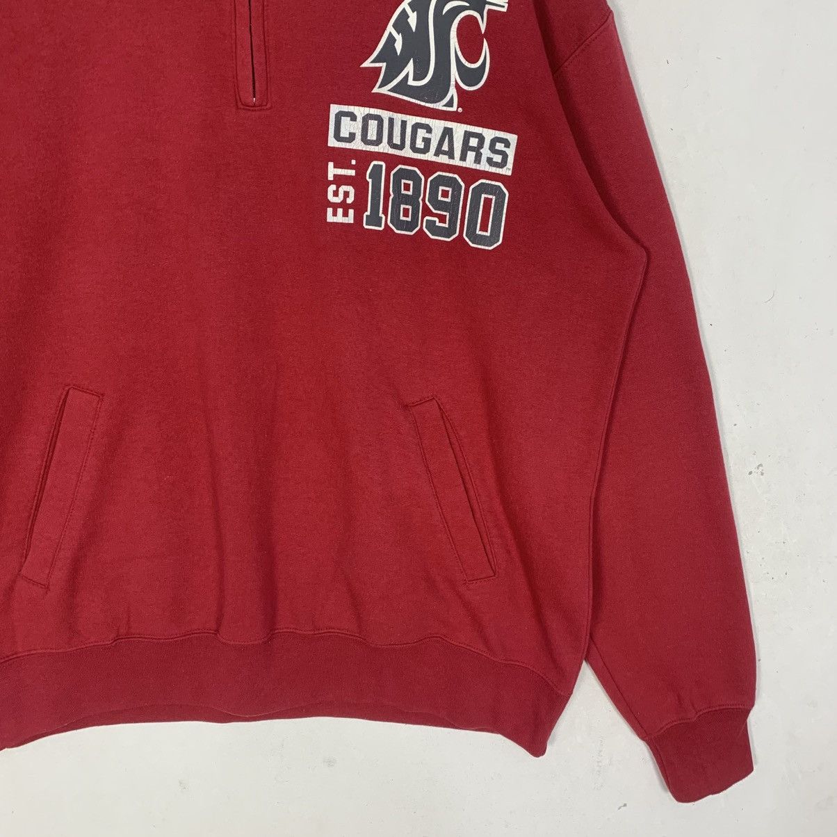 Champion Vintage Champion Washington University Cougars sweatshirt Size US XL / EU 56 / 4 - 6 Thumbnail