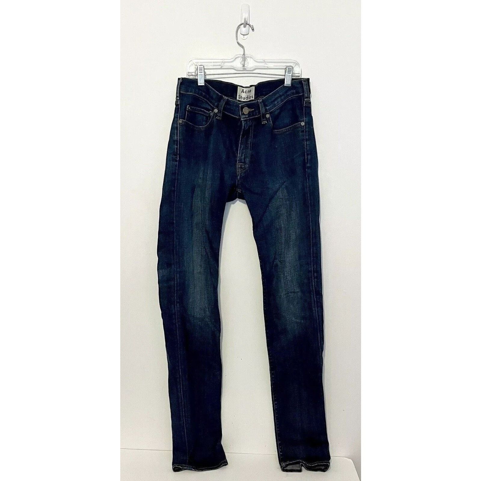 Acne Studios ACNE STUDIOS Ace Tint Jeans Whiskers Fade Effect 30 X34 Size US 30 / EU 46 - 1 Thumbnail