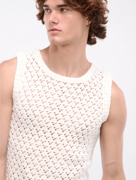 Maison Margiela BNWT SS24 MAISON MARGIELA KNIT TANK TOP M Size US M / EU 48-50 / 2 - 12 Thumbnail