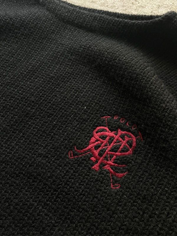 Polo Ralph Lauren Polo Ralph Lauren Scribble 1990s Sz XL Crewneck Size US XL / EU 56 / 4 - 2 Thumbnail