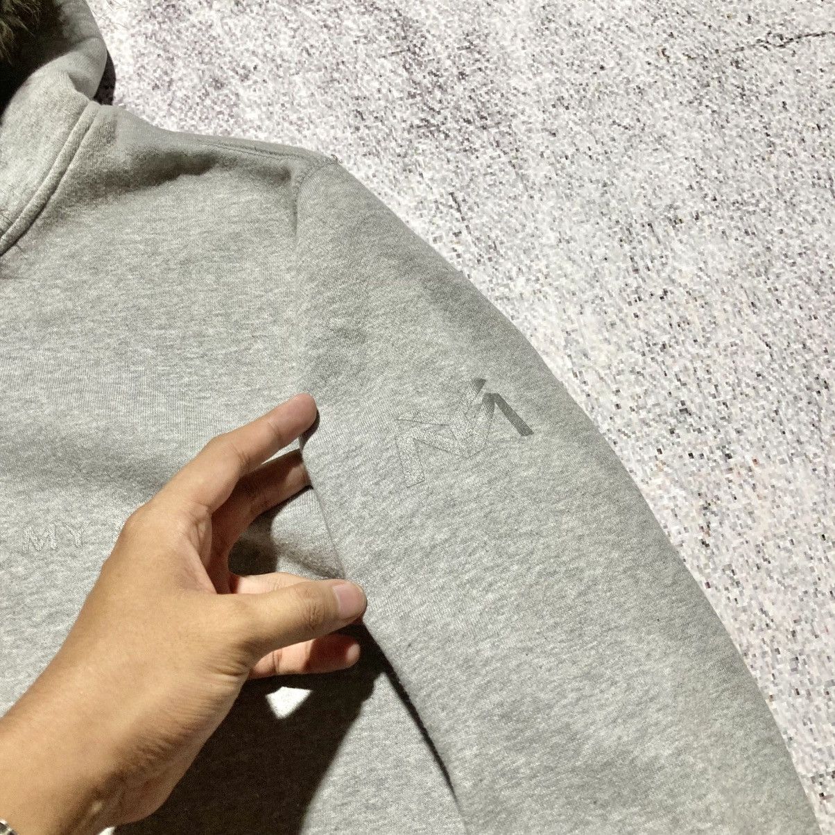 Japanese Brand 2000s My Mui Distressed Fur Ziphoodie Grey Ifsixwasnine Lgb Size US XL / EU 56 / 4 - 9 Thumbnail