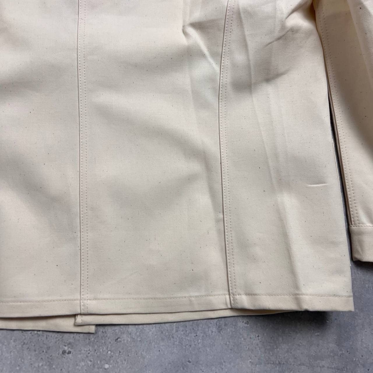 Le Laboureur Vintage 70s 80s Work 4-Pocket Chore Jacket Beige Size 50 Size US M / EU 48-50 / 2 - 16 Thumbnail