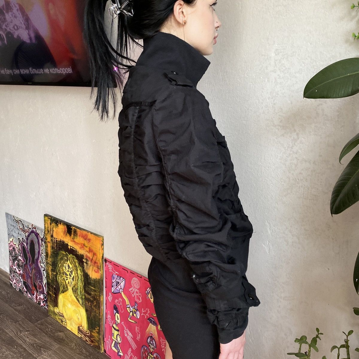 Japanese Brand × Vintage Vintage Jean Paul Gaultier Style Jacket Size M / US 6-8 / IT 42-44 - 7 Thumbnail