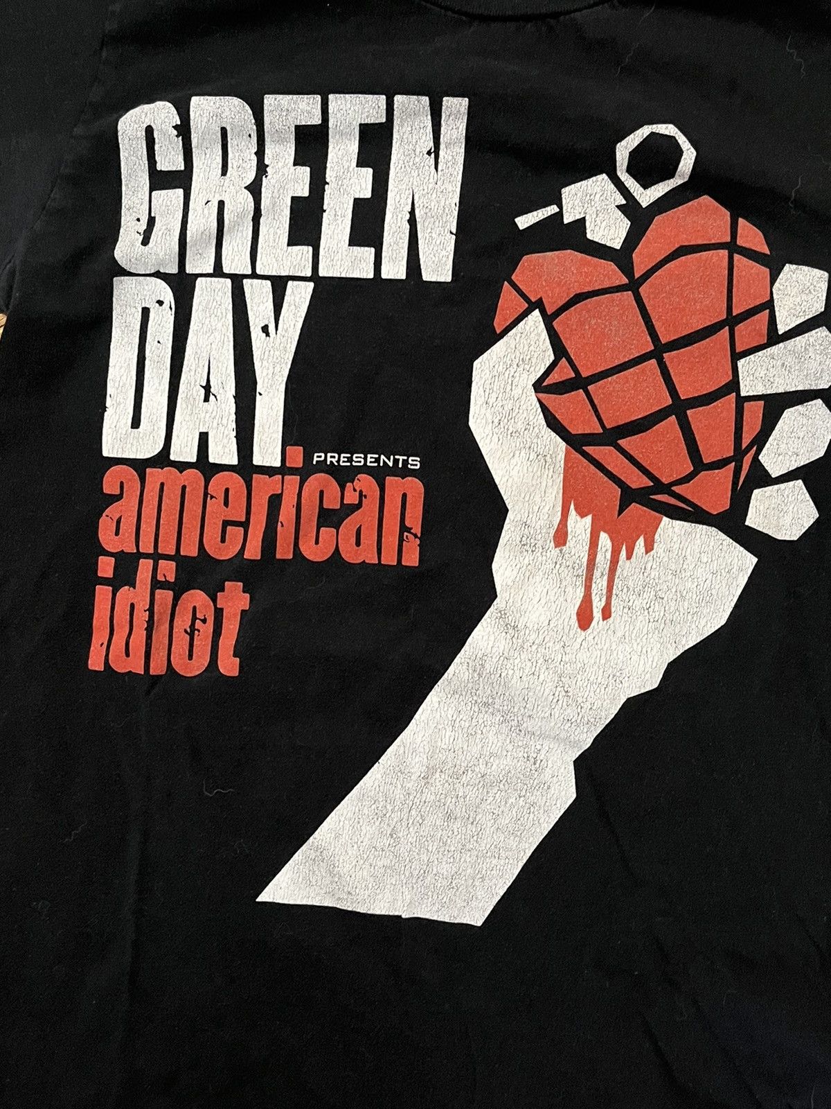 Vintage Green Day American Idiot Y2K T-shirt Size US S / EU 44-46 / 1 - 3 Thumbnail