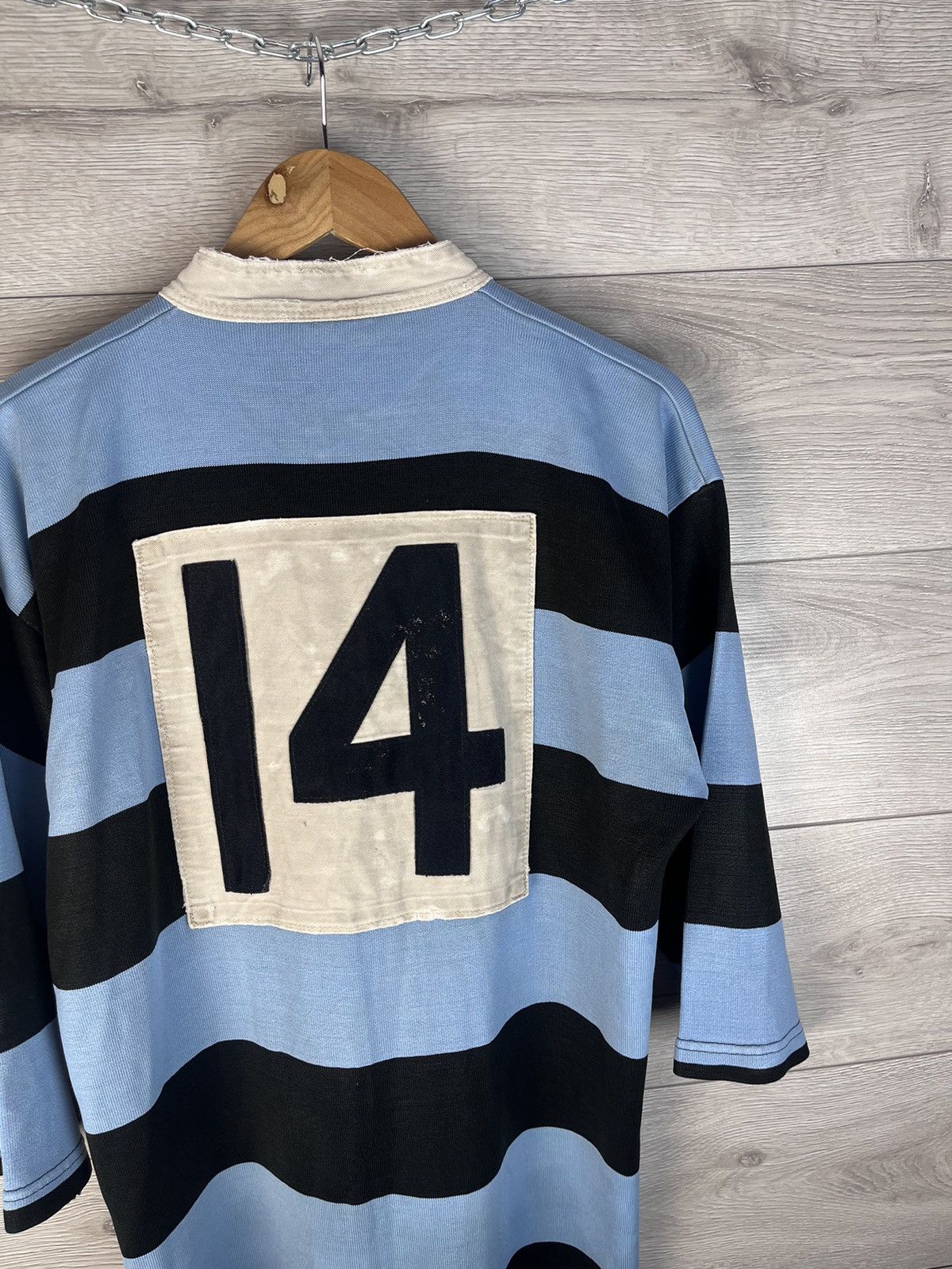 Salem Sportswear Men’s Very rare rugby jersey DERN FUELS Resolven R.F.C Size US XL / EU 56 / 4 - 17 Thumbnail