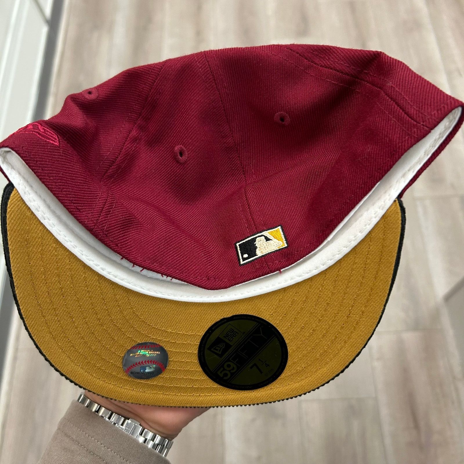 New Era Minnesota Twins Black Corduroy Visor New Era Hat Size 7 1/4 Size ONE SIZE - 5 Thumbnail