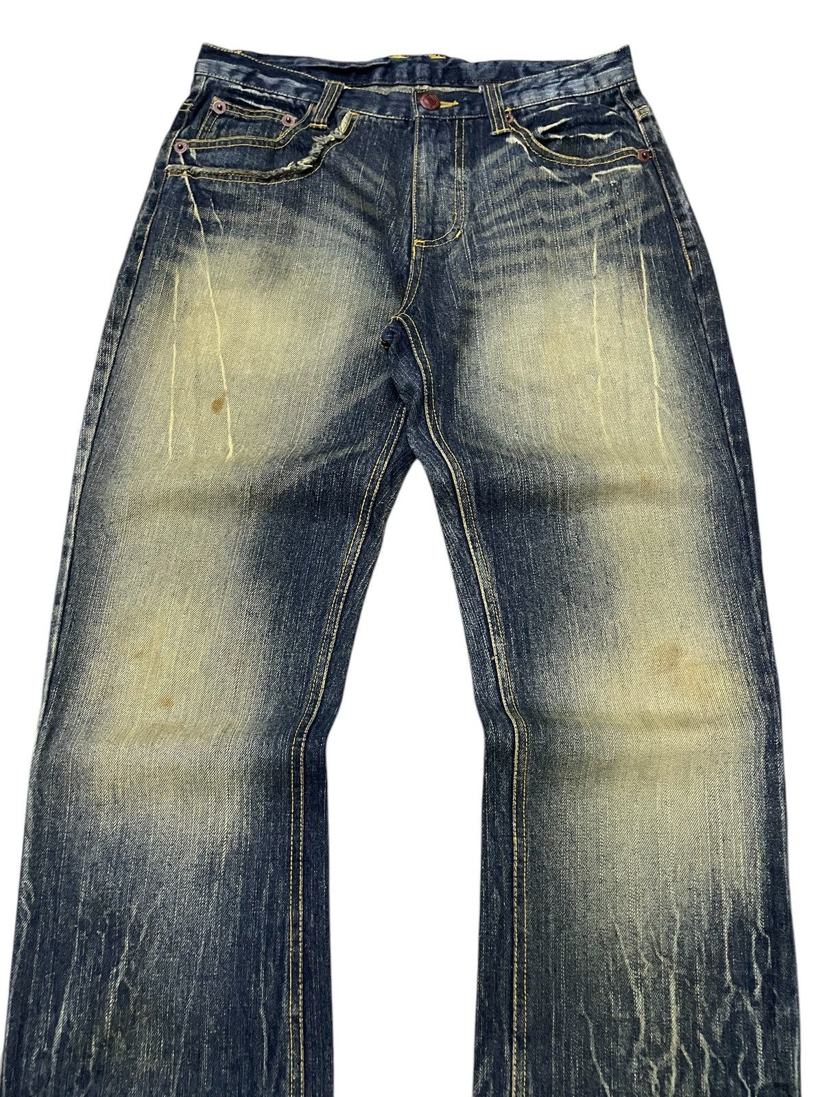 Hysteric Glamour Clone Devgru Japan Mud Wash Zipper Pocket Jeans Size US 32 / EU 48 - 8 Thumbnail