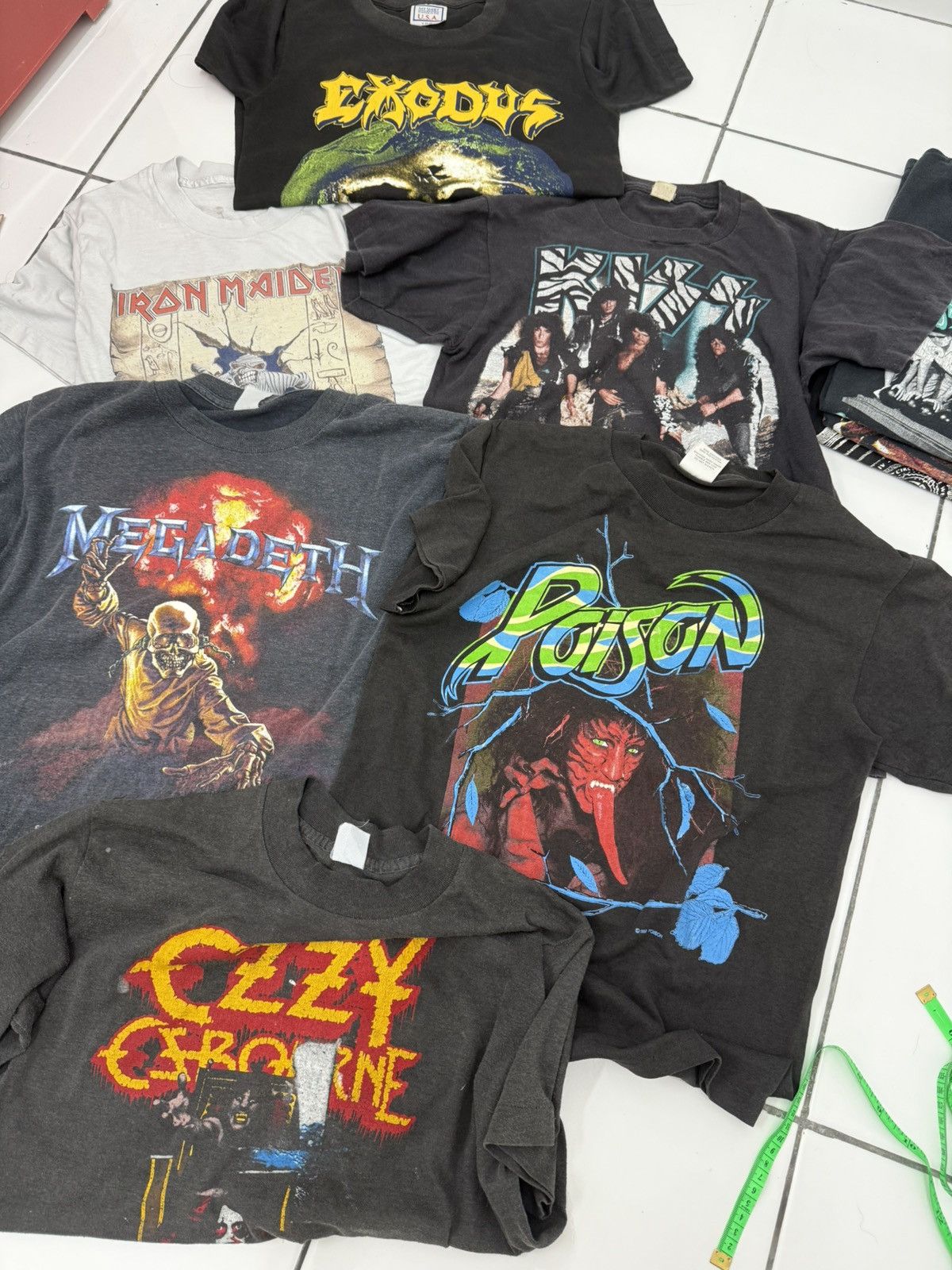 Band Tees Vintage 80s Metal Tee Bundle Size US M / EU 48-50 / 2 - 2 Thumbnail