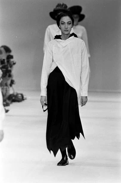 Yohji Yamamoto YOHJI YAMAMOTO 1985 Side Collar Slit Shirt Jacket S/M Size S / US 4 / IT 40 - 1 Thumbnail