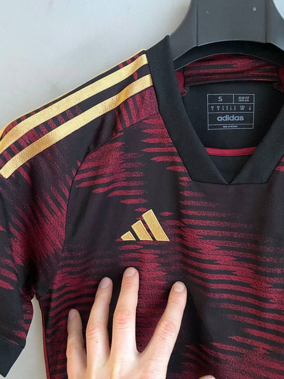 Adidas Adidas Germany National Team 2022 Away Soccer Jersey, Size S Size US S / EU 44-46 / 1 - 4 Thumbnail