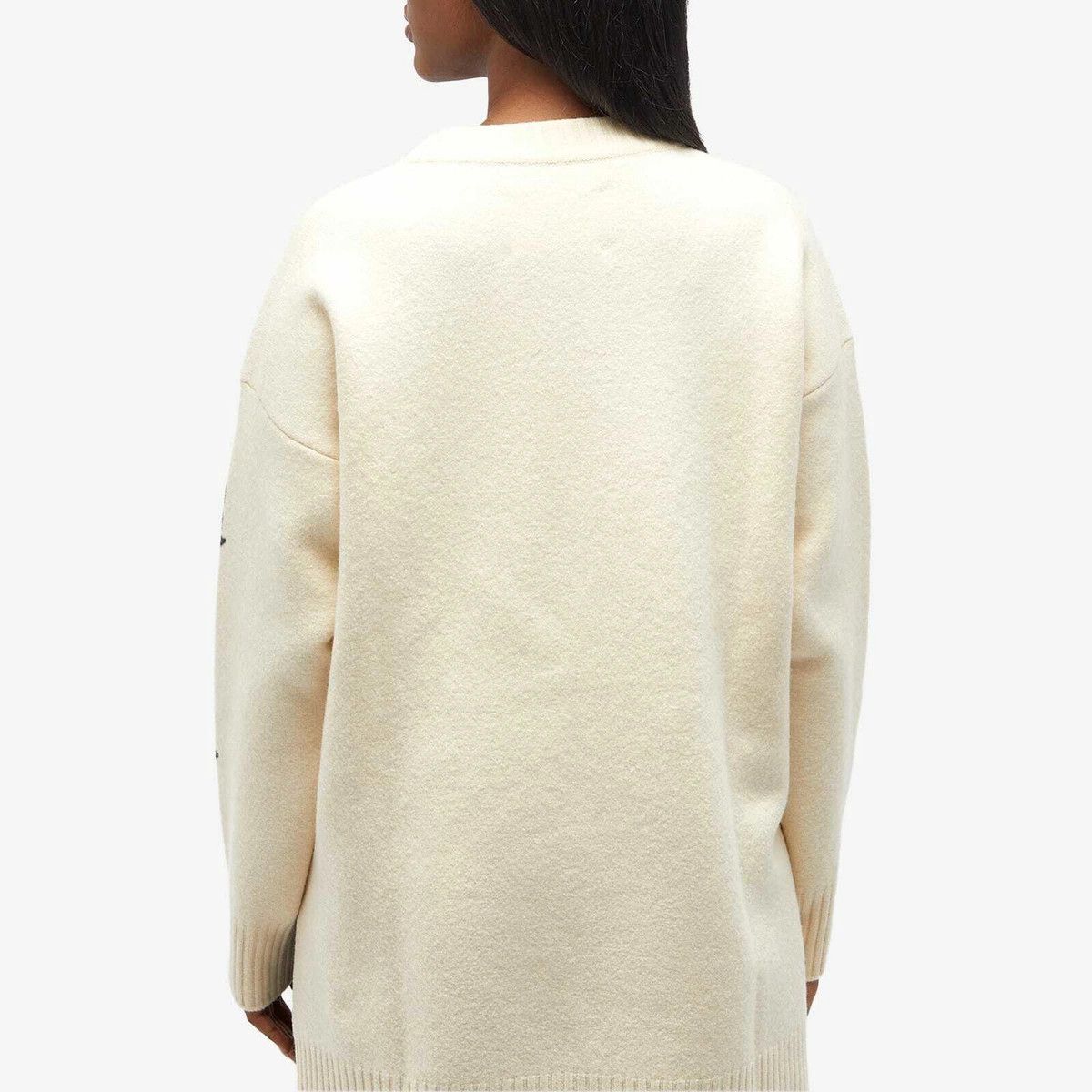 Jil Sander o1y1025 Crewneck Sweater in Multicolor Size M / US 6-8 / IT 42-44 - 3 Thumbnail
