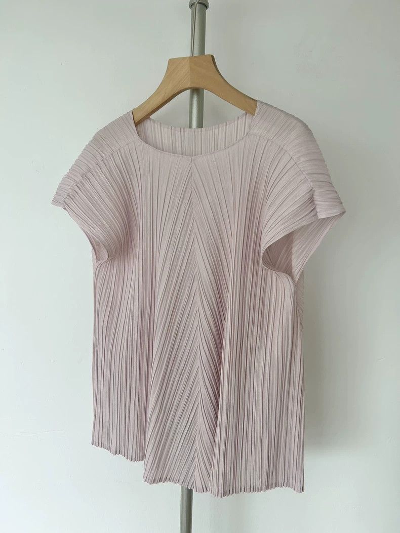 Issey Miyake Issey Miyake Pleat Please Batwing Top - dmc Size US M / EU 48-50 / 2 - 1 Thumbnail
