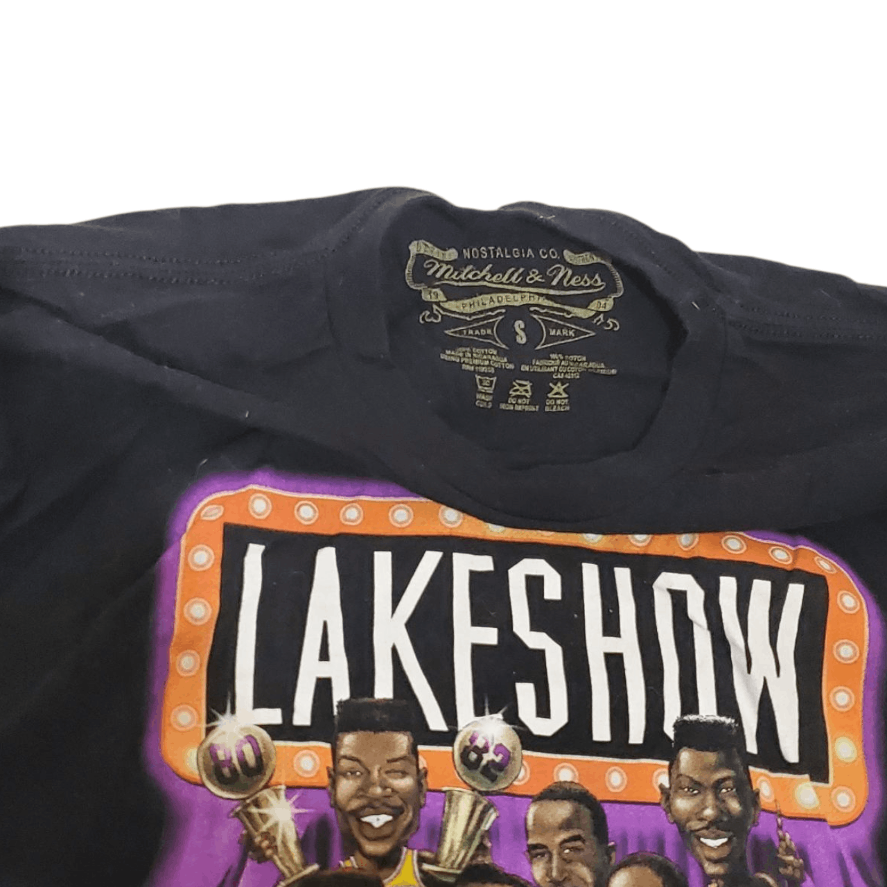 Mitchell & Ness Mitchell & Ness Lakers Lake Show Caricature T-Shirt Size US S / EU 44-46 / 1 - 3 Thumbnail